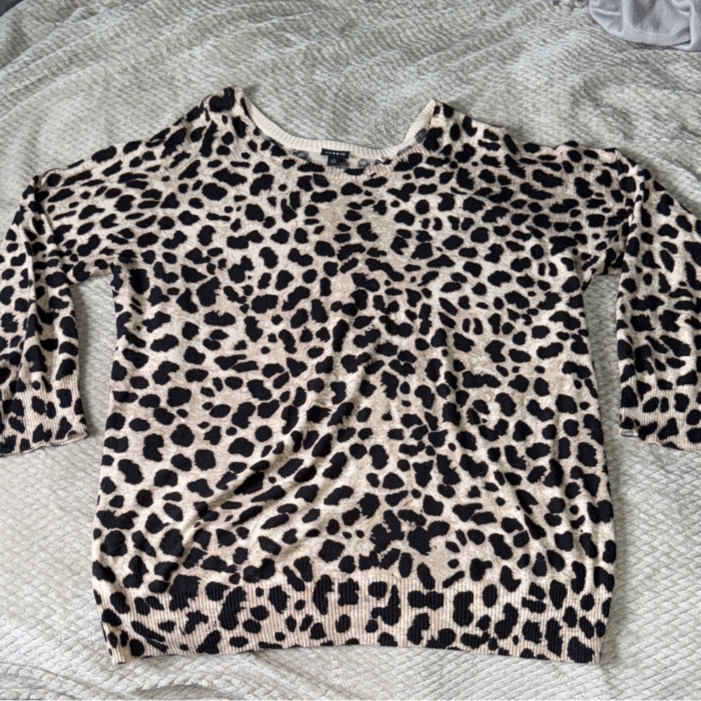 Torrid Leopard Print Sweater
